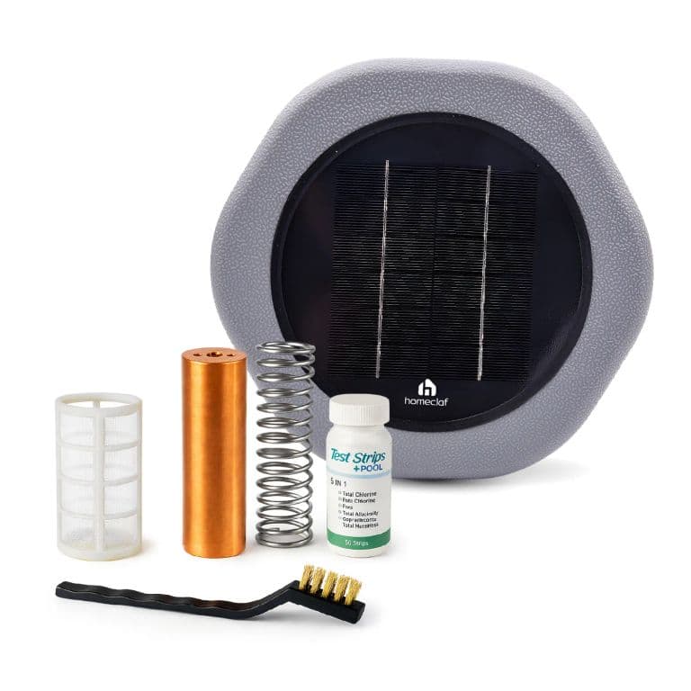 Ionizador Solar Hexagonal Para Piscina 150000 Lts