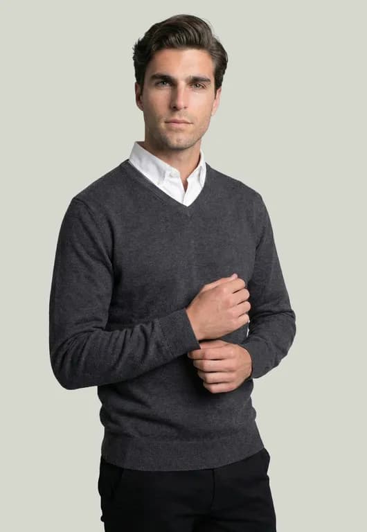 Sweater Merida Graphito Melange Gris XL