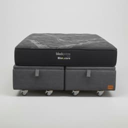 Cama Baul King L200 cm + Colchon Black Prime - Modelo Uno Rueda Deluxe Gris