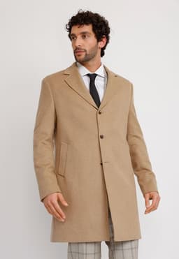 Abrigo Hombre Formal Vercelli Voyage Camel Camel 56