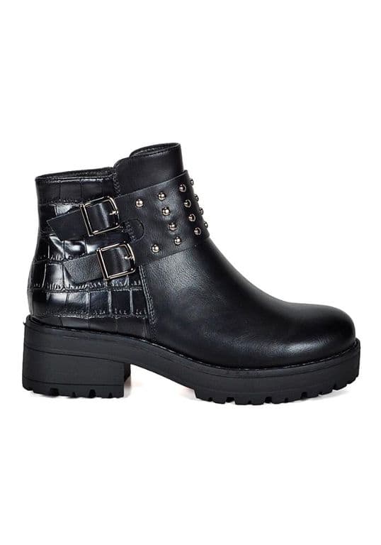 Botin Damire Negro Negro 39