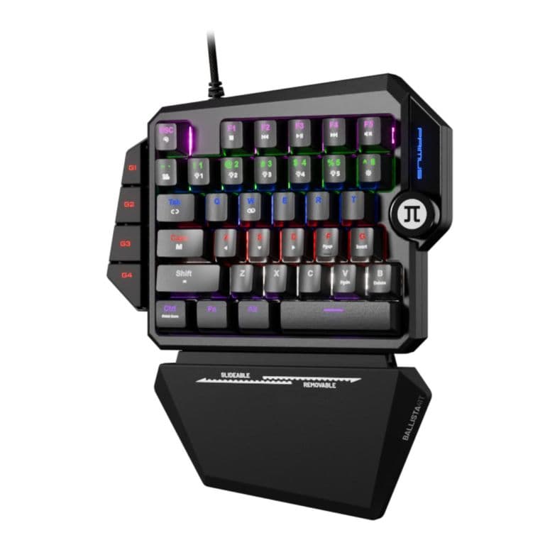 Teclado Gamer mecanico RGB de una mano