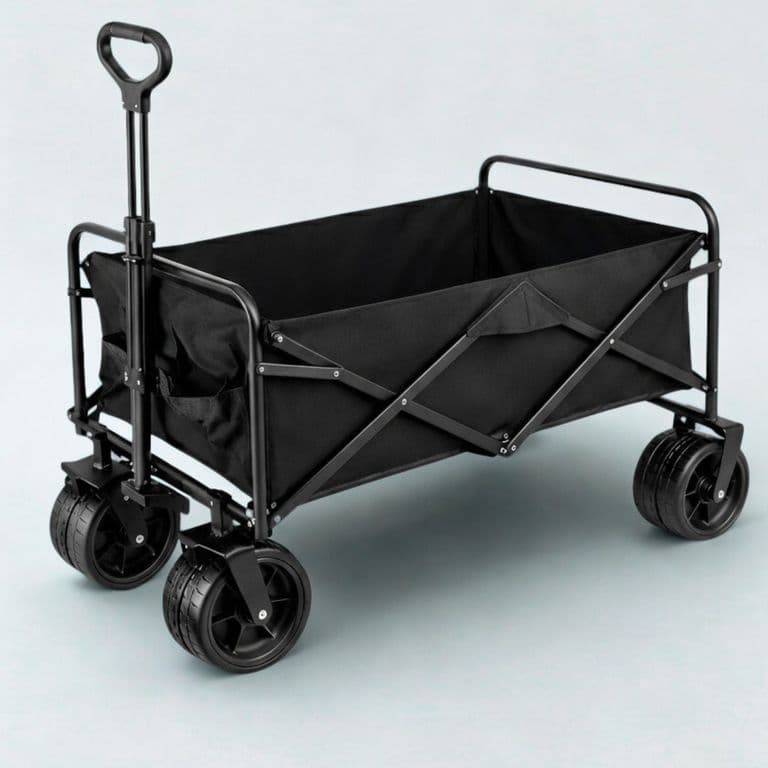 Carrito Para Compras Plegable Ideal Para El Camping 150 Kg