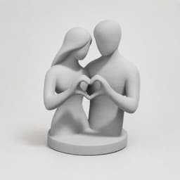 Escultura- Pareja de Enamorados