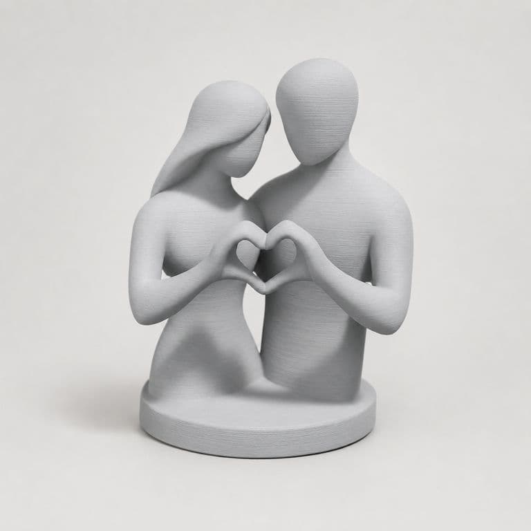 Escultura- Pareja de Enamorados