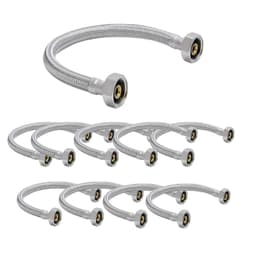 Pack 10 Flexible Agua Fria Y Caliente 1/2 Hi-hi 50 Cm