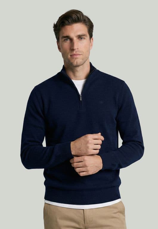 Sweater Ledesma Navy Azul M