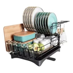 Secador Escurridor Platos 2 Niveles Desmontable Moderno