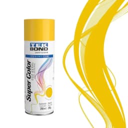 Pintura Spray Acrilica Super Color Amarillo 350 ml Uso General