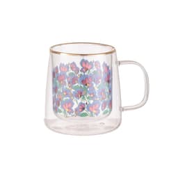 Taza Doble Vidrio Secret Garden 250 ml