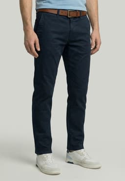 Pantalon Bagneaux Regular Fit Marine Azul 44
