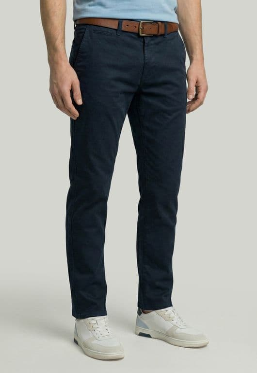 Pantalon Bagneaux Regular Fit Marine Azul 44