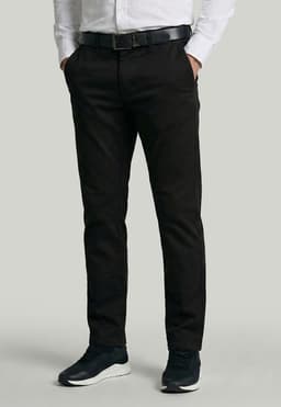 Pantalon Bagneaux Regular Fit Black Negro 44