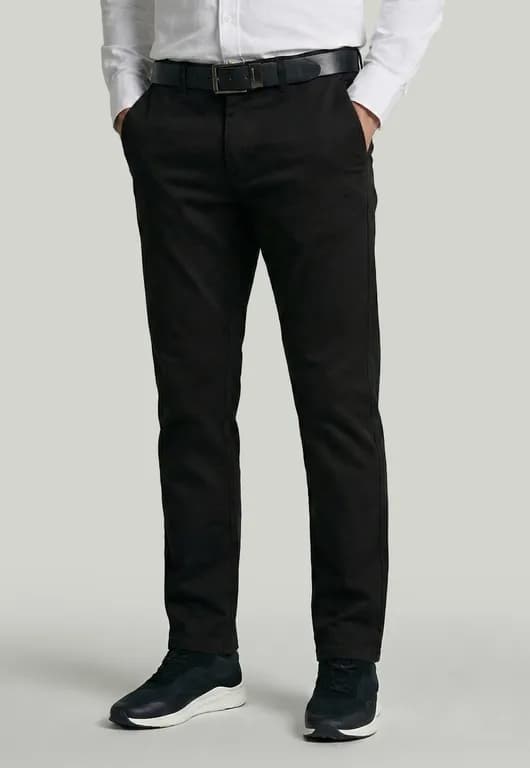 Pantalon Bagneaux Regular Fit Black Negro 52