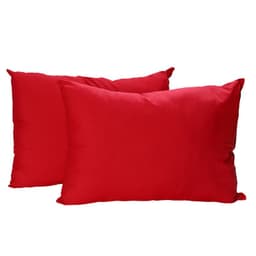 Pack 2 Almohadas Color Rojo 50 x 70 cm