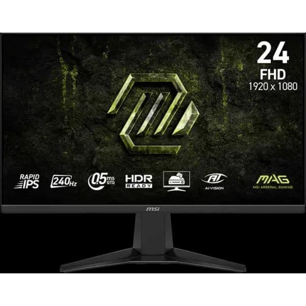 Monitor Gamer MAG 245F X24 24 Plano 240hz 05ms FHD Rapid IPS