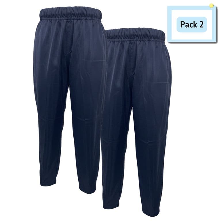Pack 2 Pantalones Buzo Fantasia Nino Nina Escolar Azul Marino 16