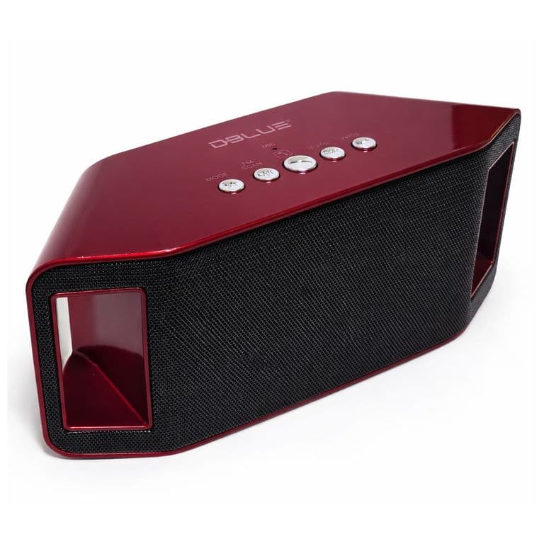 Parlante inalambrico Portatil BT Rojo DBS110 Rojo