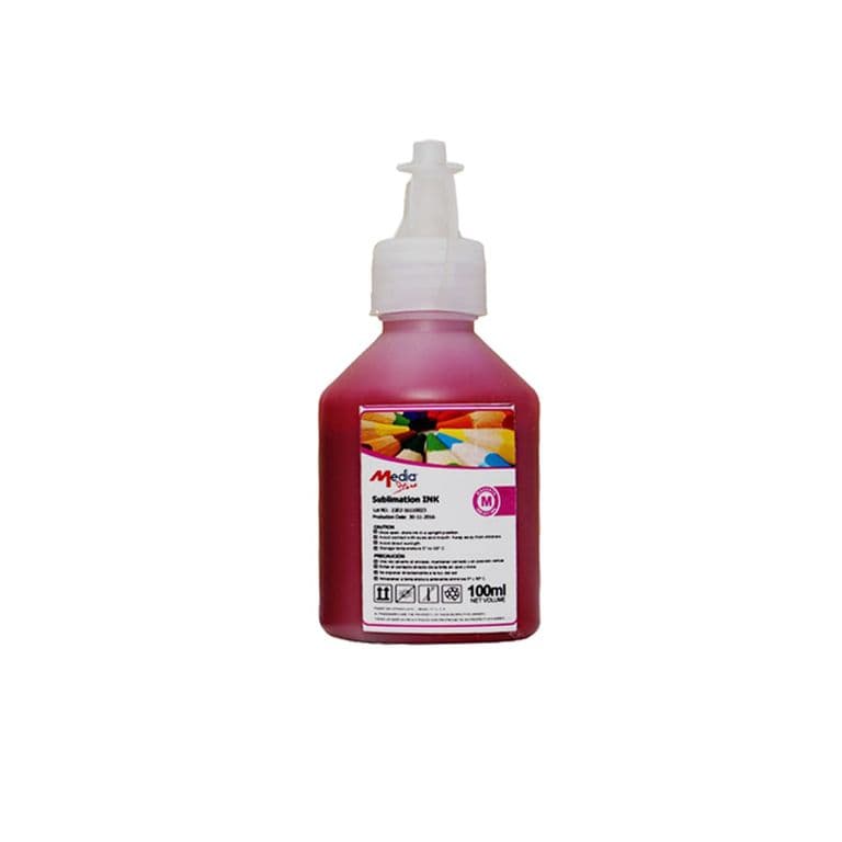 Tinta Magenta Sublimacion 100ml+Botela para Epsn L5190
