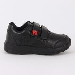 Zapatilla Escolar Nino Velcro Negro Spiderman Negro 26