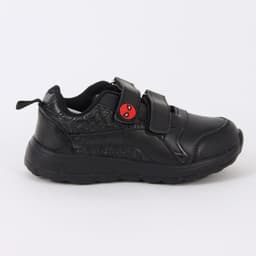 Zapatilla Escolar Nino Velcro Web Spiderman Negro Negro 30
