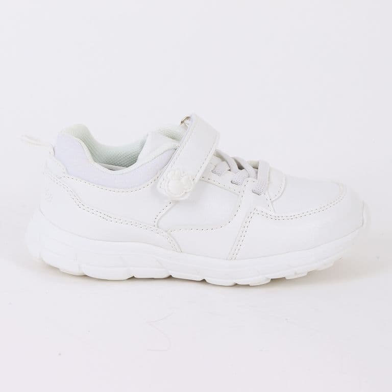Zapatilla Escolar Nina Minnie Mouse Blanco Blanco 24