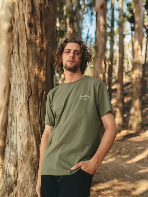 Polera MC Dreamer Verde Hombre Verde S