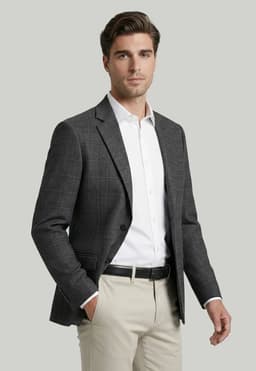 Blazer Florencia Dk Grey Gris XL