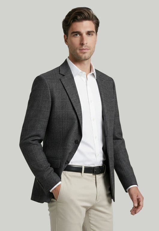 Blazer Florencia Dk Grey Gris XL