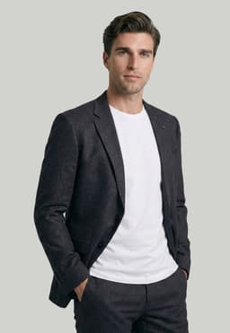 Blazer Cierto Marengo G Gris 44