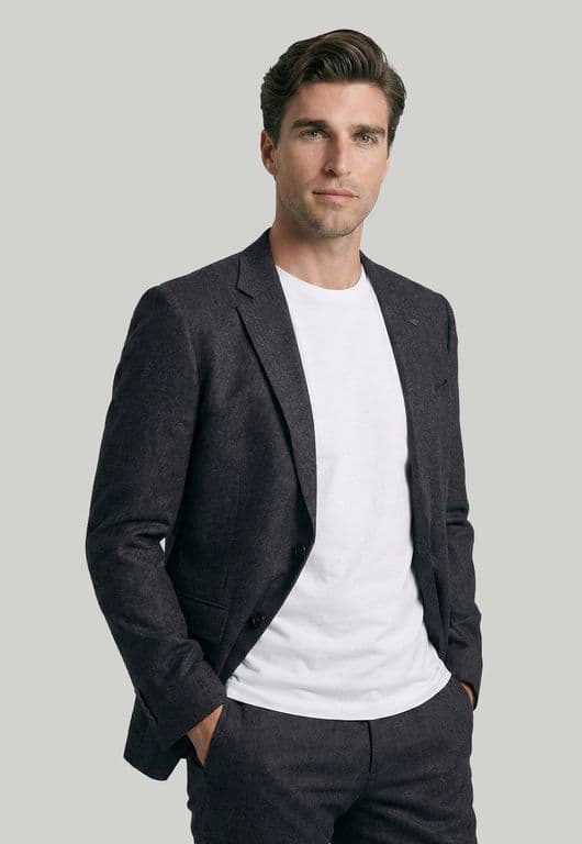 Blazer Cierto Marengo G Gris 46