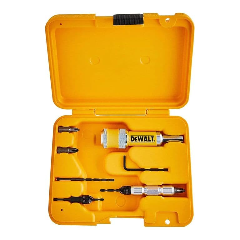 Set Avellanador Para Atornillar 8 Piezas Dw2730