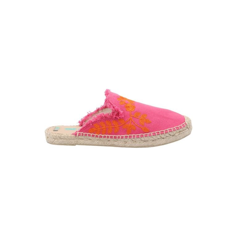 Alpargata Algodon Mujer Yuki Rosado Fucsia 40