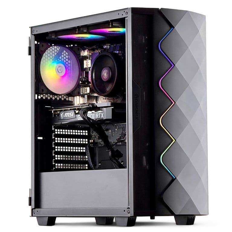 PC GAMER AMD RYZEN 5 5500 16Gb 1Tb RX 7600 WiFi