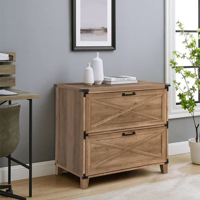 Cajonera 2 Cajones, arrimo aparador,Kardex, Comoda Rustik OAK Line