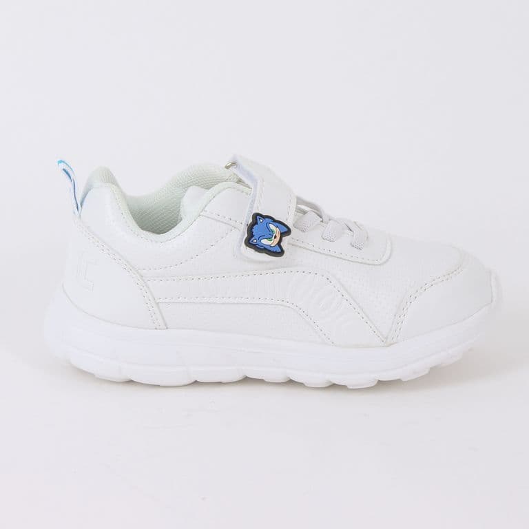 Zapatilla Escolar Nino Velcro Pin Blanco Blanco 32