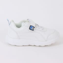 Zapatilla Escolar Nino Velcro Pin Blanco Blanco 26