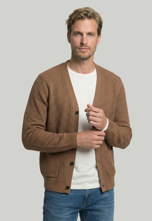 Cardigan Valencia Toasted Melange Cafe XL