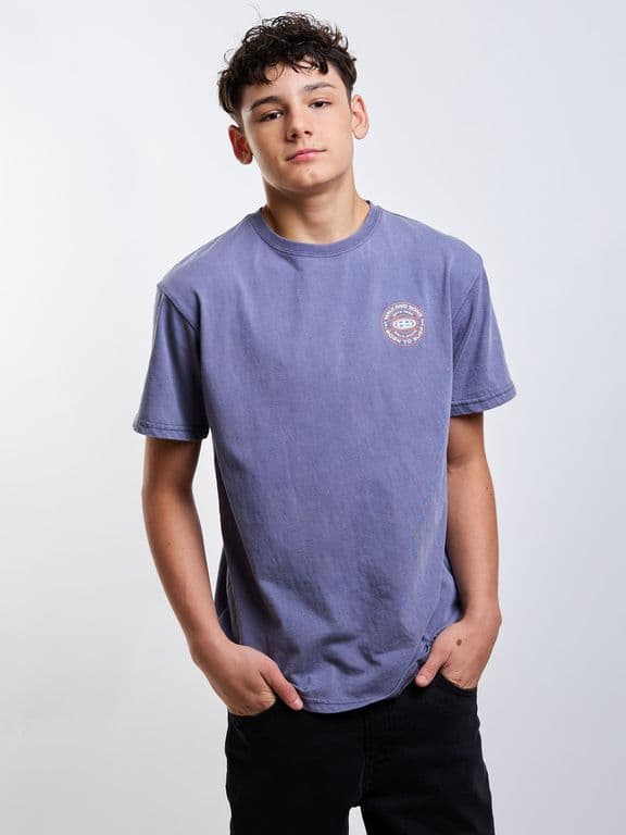 Polera MC Luca Azul Infantil Azul 10