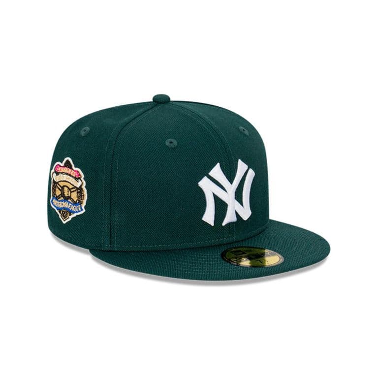 Gorra 59Fifty New York Yankees Regal Greens Verde Verde 7.5