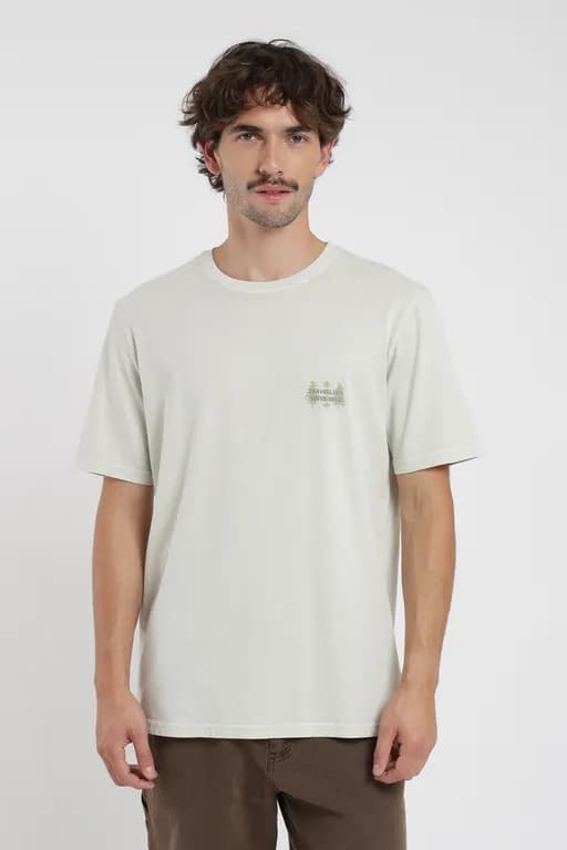 Polera hombre manga corta Bosque beige Beige M
