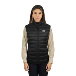 Parka Pluma HW Pullay Pro Mujer Sin Manga Black Negro S