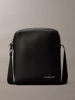 Bolso Reporter con Logo Negro Negro TALLA UNICA