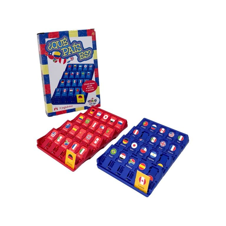 Juego de Mesa Travel Game Que Pais es?