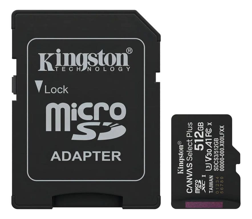 Microsd Canvas Select Plus 512gb C10 V30