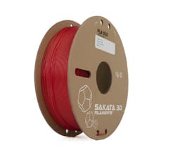 Filamento Sakata PLA 850 GLASS Rojo 1,75mm 1kg