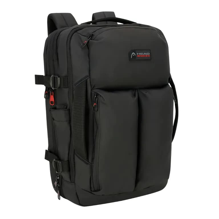 Mochila de Viaje Expandible Shark Waterproof Reverse Negro Negro TALLA UNICA