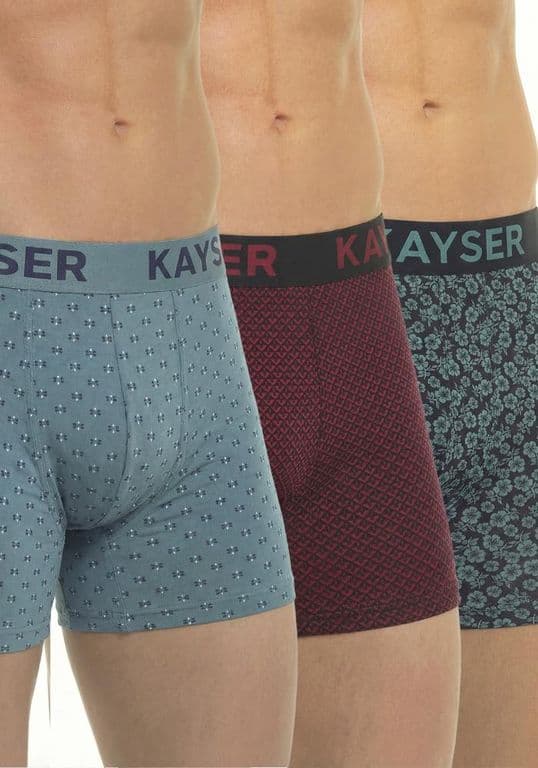 Pack 3 Boxer Algodon P393275-VER Verde S