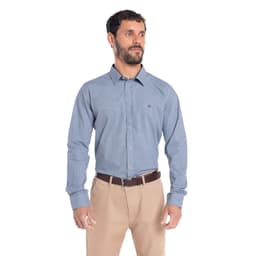 CAMISA MANGA LARGA TREVIRA ESTAMPADA HOMBRE SEVILLA Azul XL