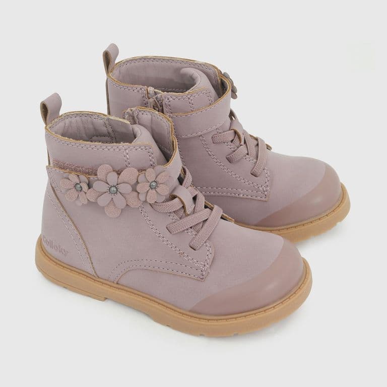 Botin Ergonomico Nina Morado 21